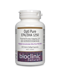 Bioclinic Naturals Opti Pure EPA/DHA 1250 | Mr Vitamins