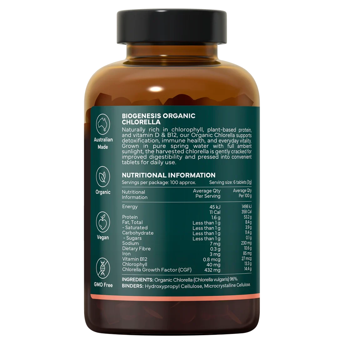 BioGenesis Organic Chlorella | Mr Vitamins