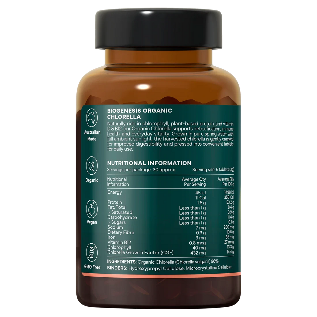 BioGenesis Organic Chlorella | Mr Vitamins