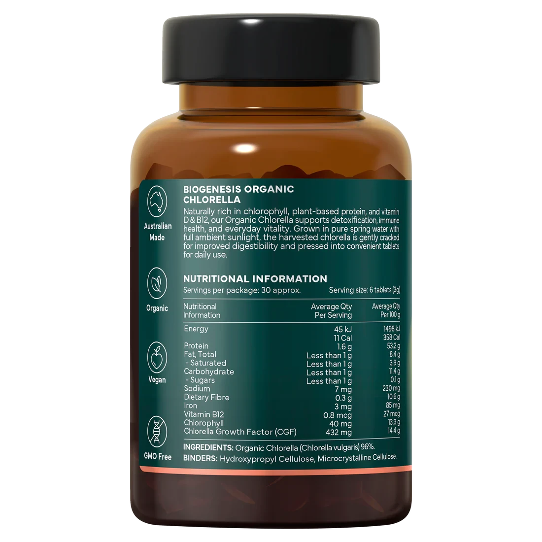 BioGenesis Organic Chlorella | Mr Vitamins