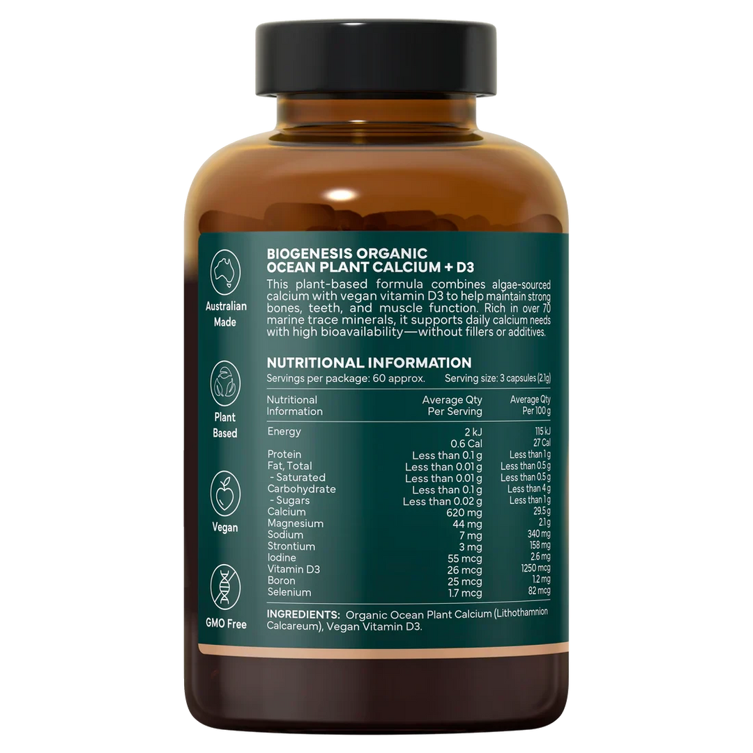 BioGenesis Organic Ocean Plant Calcium D3 | Mr Vitamins