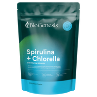 BioGenesis Organic Spirulina and Chlorella with Marine Minerals | Mr Vitamins