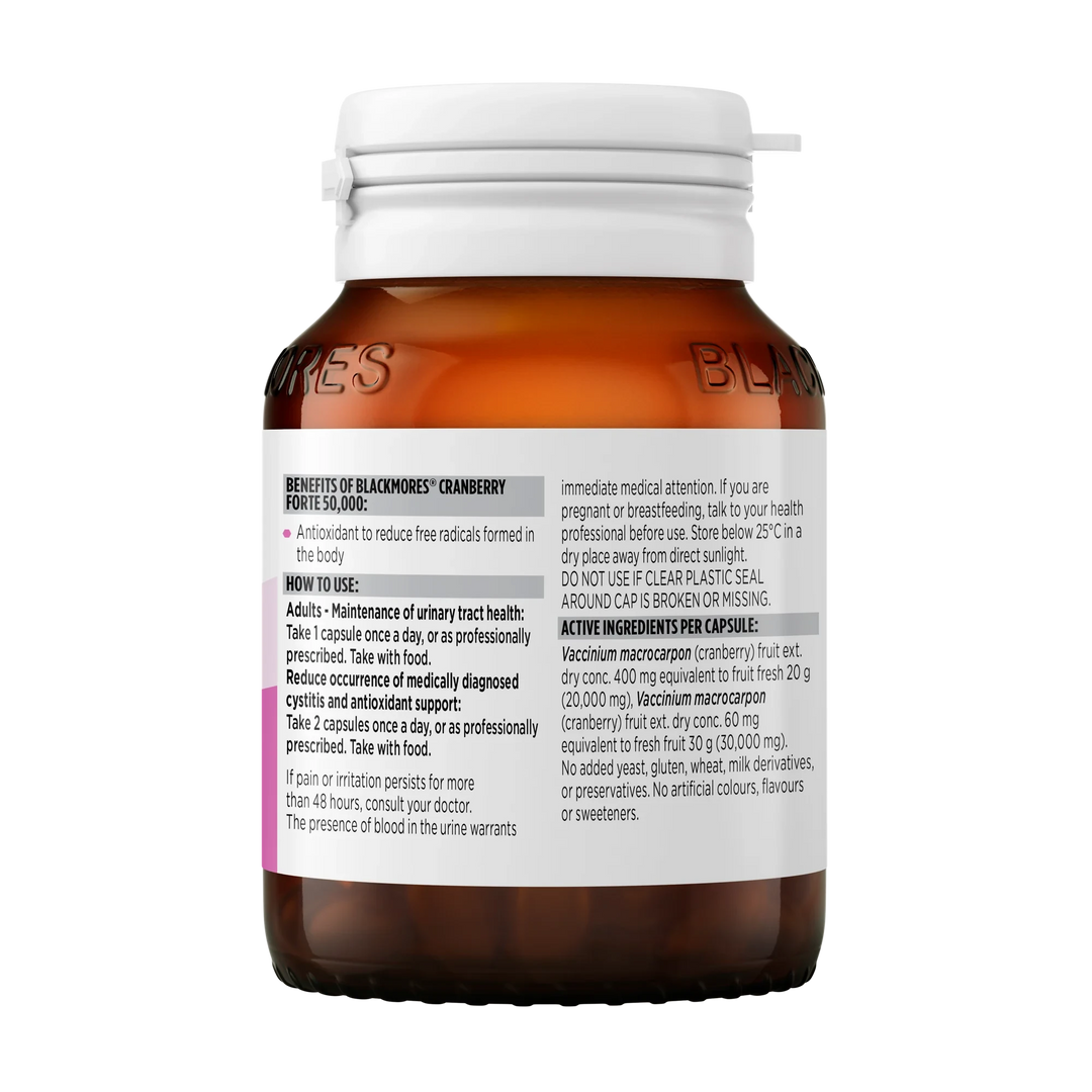 Blackmores Cranberry Forte 50,000mg | Mr Vitamins