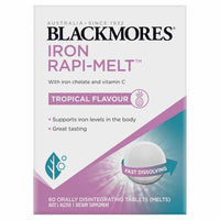 Blackmores Iron Rapi-Melt 60 Tablets