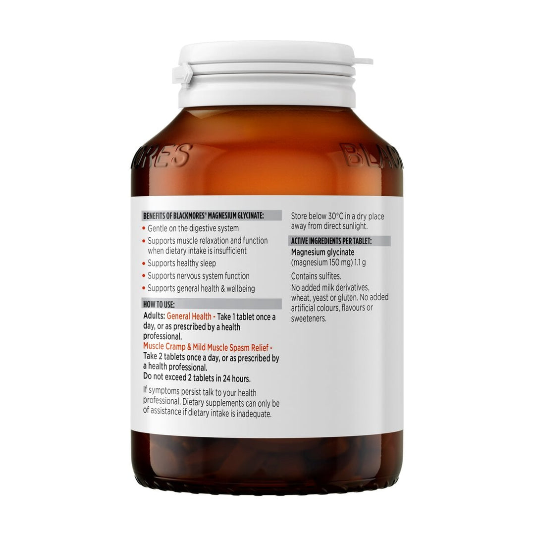 Blackmores Magnesium Glycinate | Mr Vitamins
