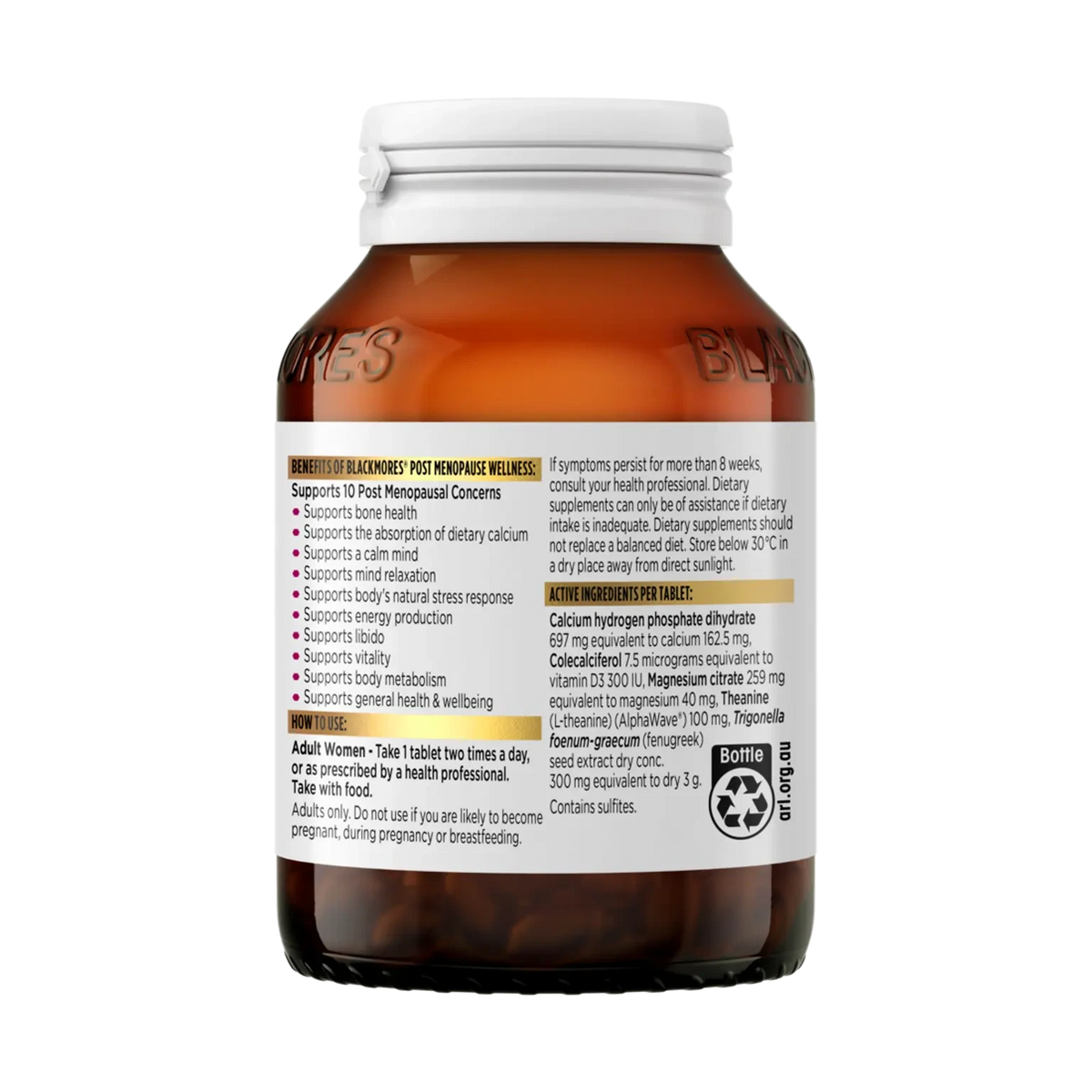 Blackmores Post Menopause Wellness | Mr Vitamins