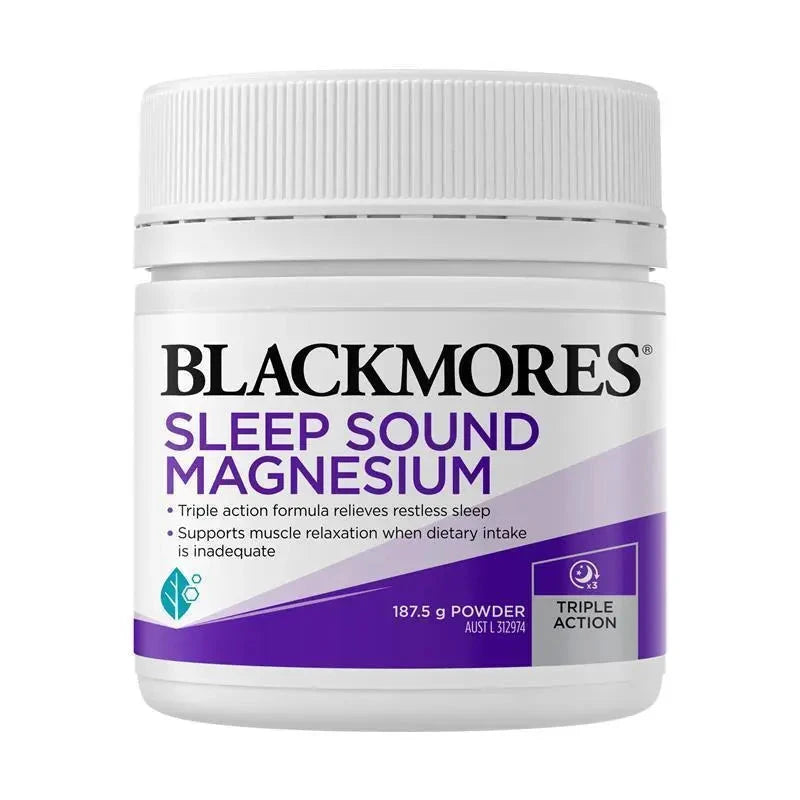 Blackmores Sleep Sound Magnesium Powder 187.5g – Mr Vitamins