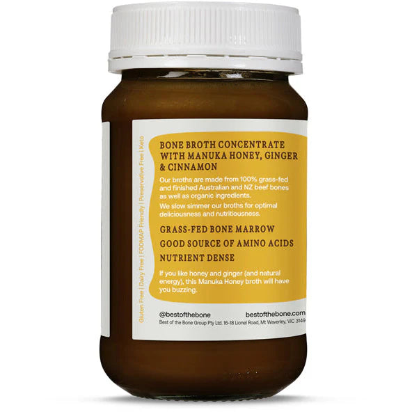 BOTB Broth Conc Manuka Honey Cinnamon Ginger