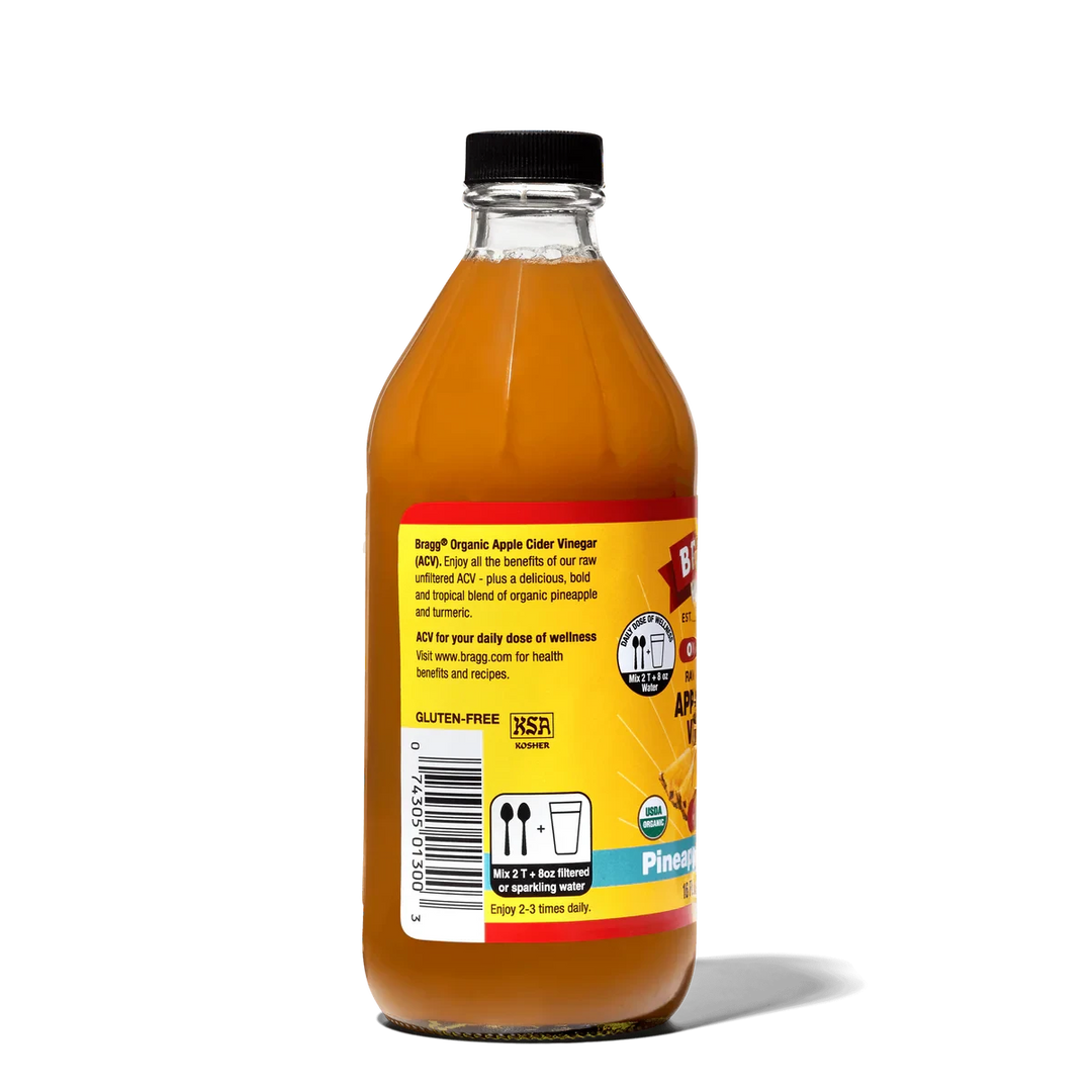 BRAGG Apple Cider Vinegar Pineapple Turmeric 473ml