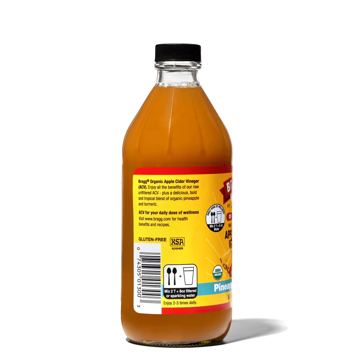 BRAGG Apple Cider Vinegar Pineapple Turmeric 473ml