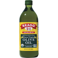 Bragg Unrefined and Unfiltered Extra Virgin Olive Oil