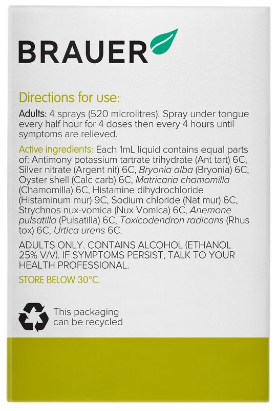 Brauer Allergy Oral Spray