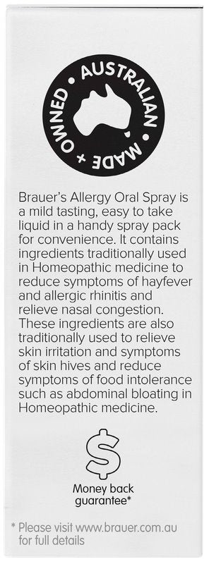 Brauer Allergy Oral Spray