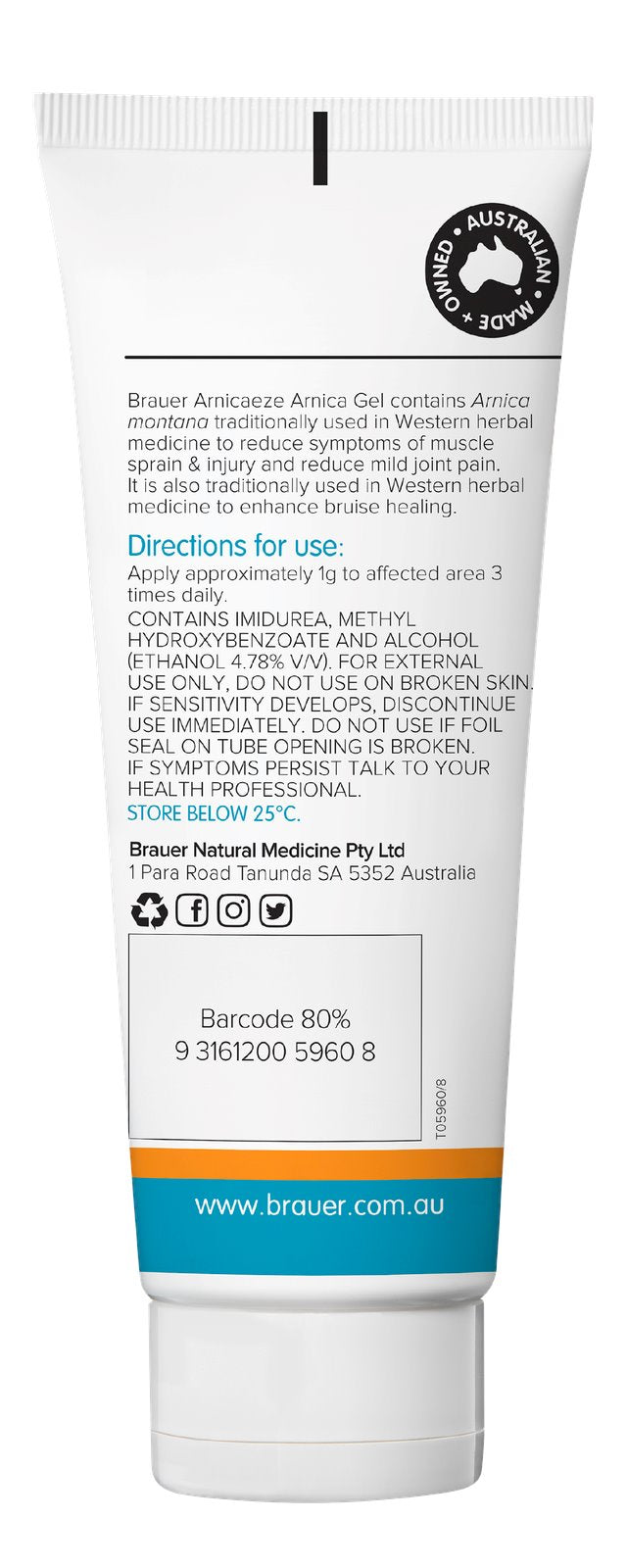 Brauer Arnicaeze Arnica Gel