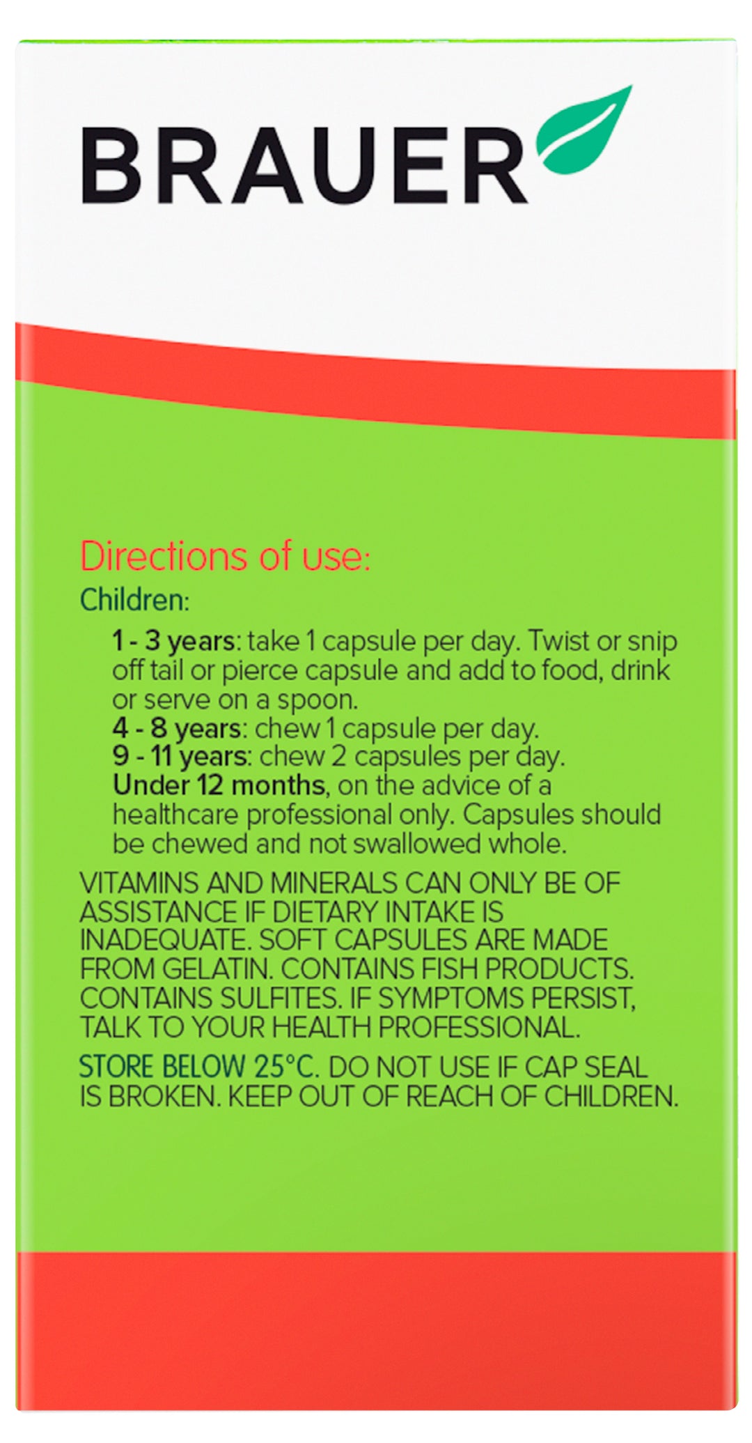 Brauer Baby And Kids Ultra Pure Cod Liver Oil