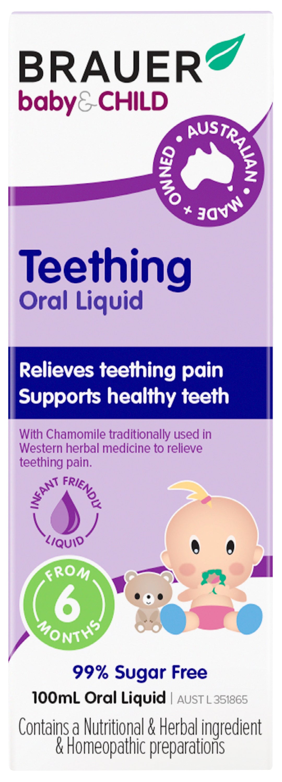 Brauer Baby & Child Teething Oral Liquid