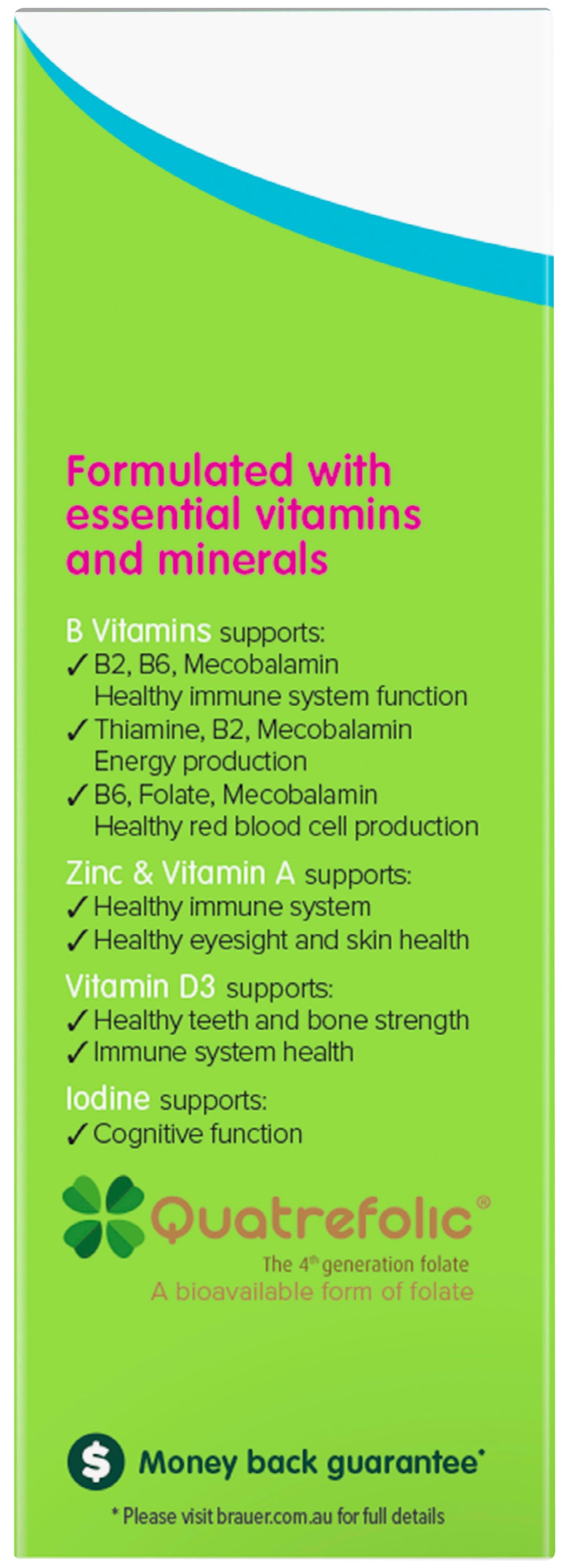 Brauer Baby & Kids Liquid Multivitamin For Toddler