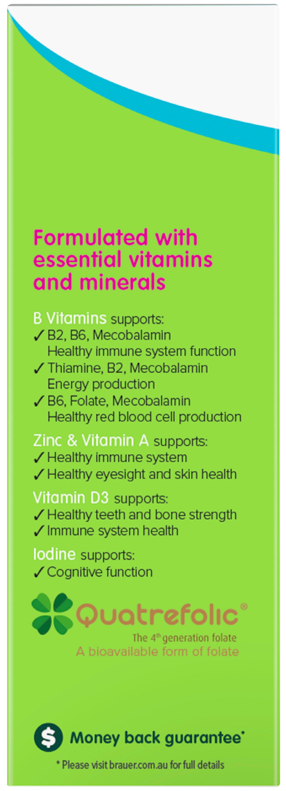 Brauer Baby & Kids Liquid Multivitamin For Toddler
