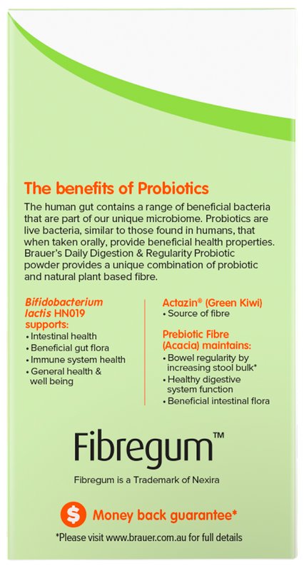 Brauer Daily Digestion & Regularity Probiotic for Kids