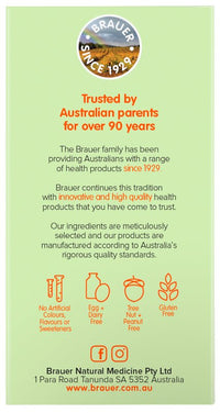 Brauer Daily Digestion & Regularity Probiotic for Kids | Mr Vitamins