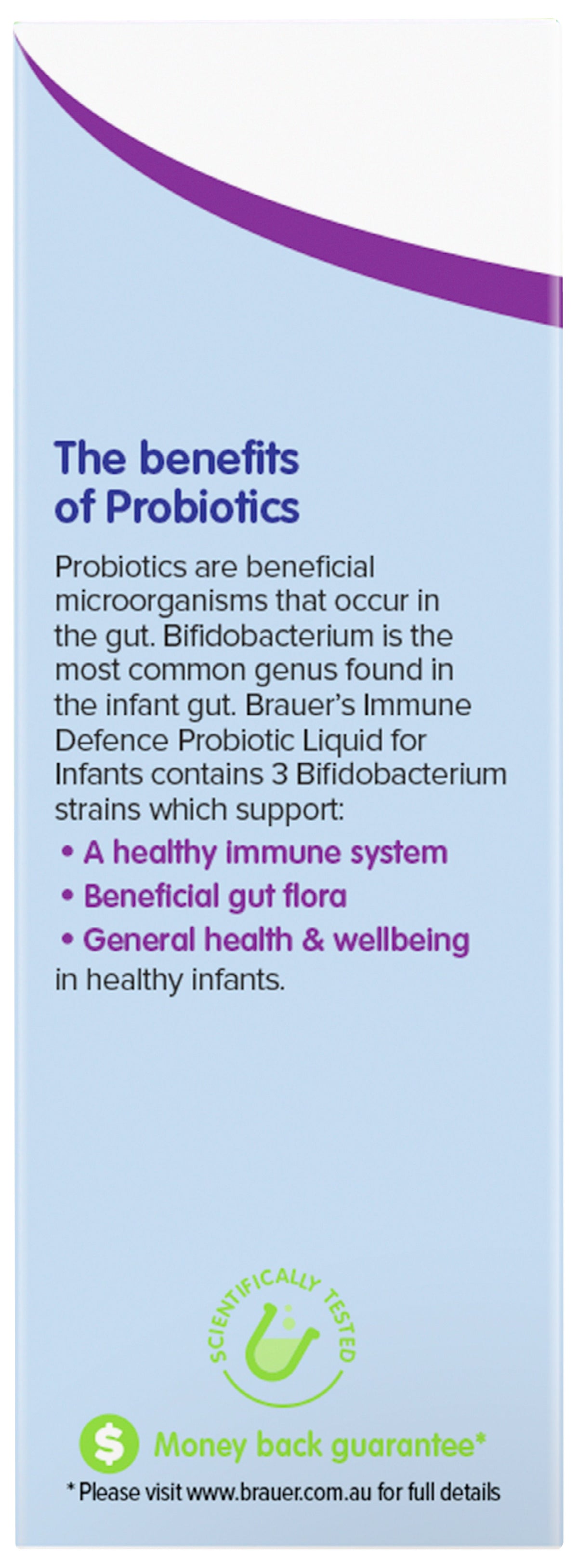 Brauer Immune Defence Probiotic Liquid for Infants
