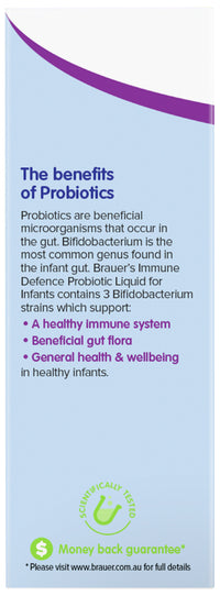 Brauer Immune Defence Probiotic Liquid for Infants | Mr Vitamins