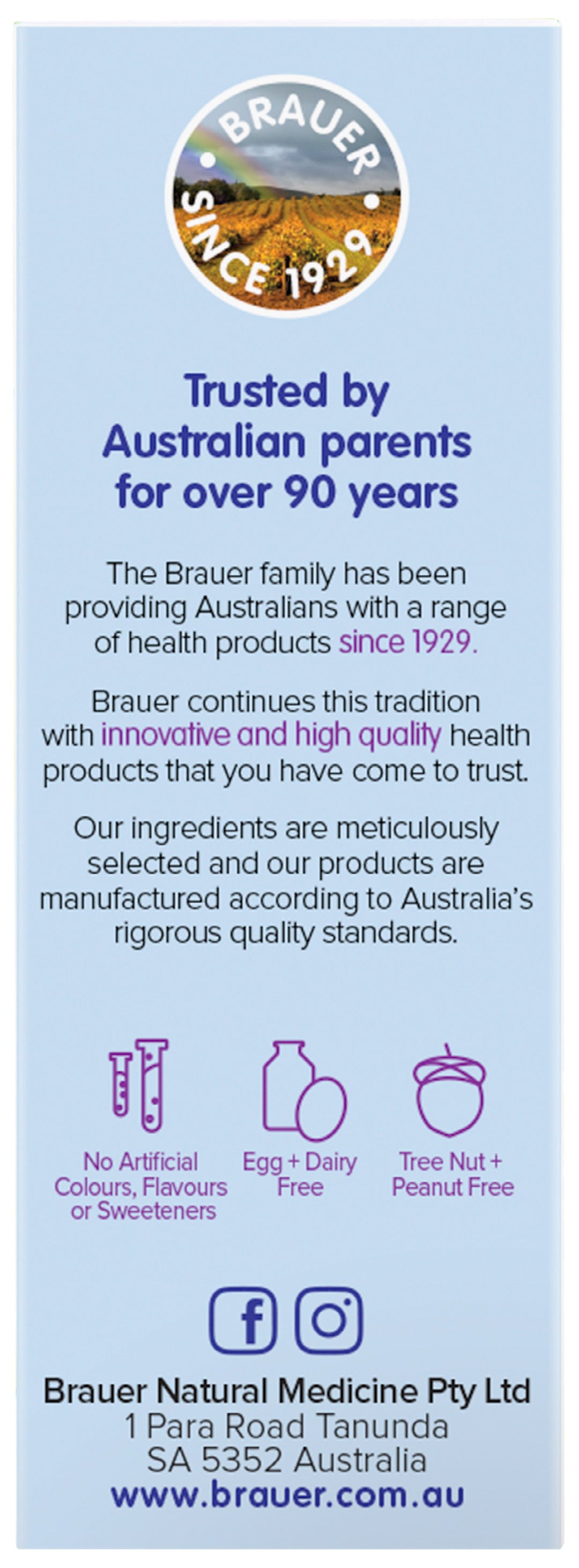 Brauer Immune Defence Probiotic Liquid for Infants