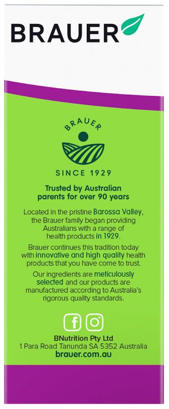 Brauer Kids Liquid Iron Vitamin B