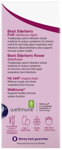 Brauer Sambucus Black Elderberry Cold & Flu Forte