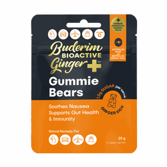 BUDERIM GINGER Bioactive + Gummie Bears