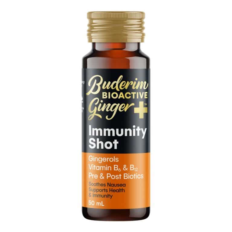 BUDERIM GINGER Bioactive + Immunity Shot