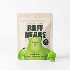 Buff Bears Creatine Gummies Crisp