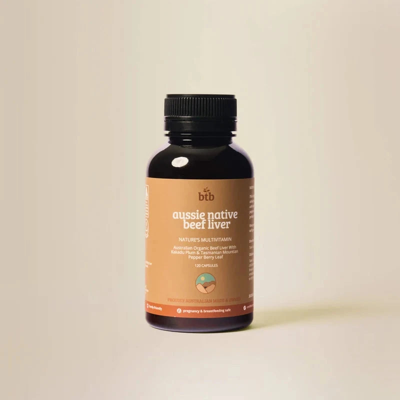 Bush Tucker Blends AUSSIE NATIVE BEEF LIVER CAPSULES | Mr Vitamins