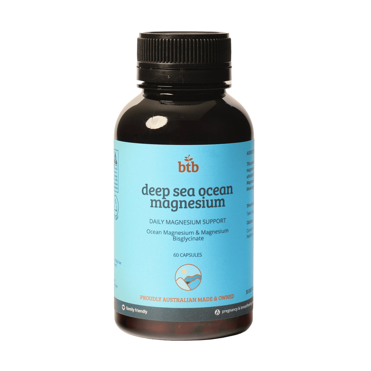 Bush Tucker Blends DEEP SEA OCEAN MAGNESIUM CAPSULES | Mr Vitamins