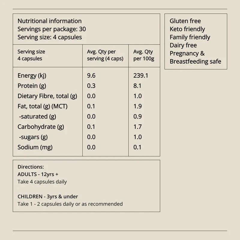 Bush Tucker Blends ORGAN VITALITY COMPLEX | Mr Vitamins