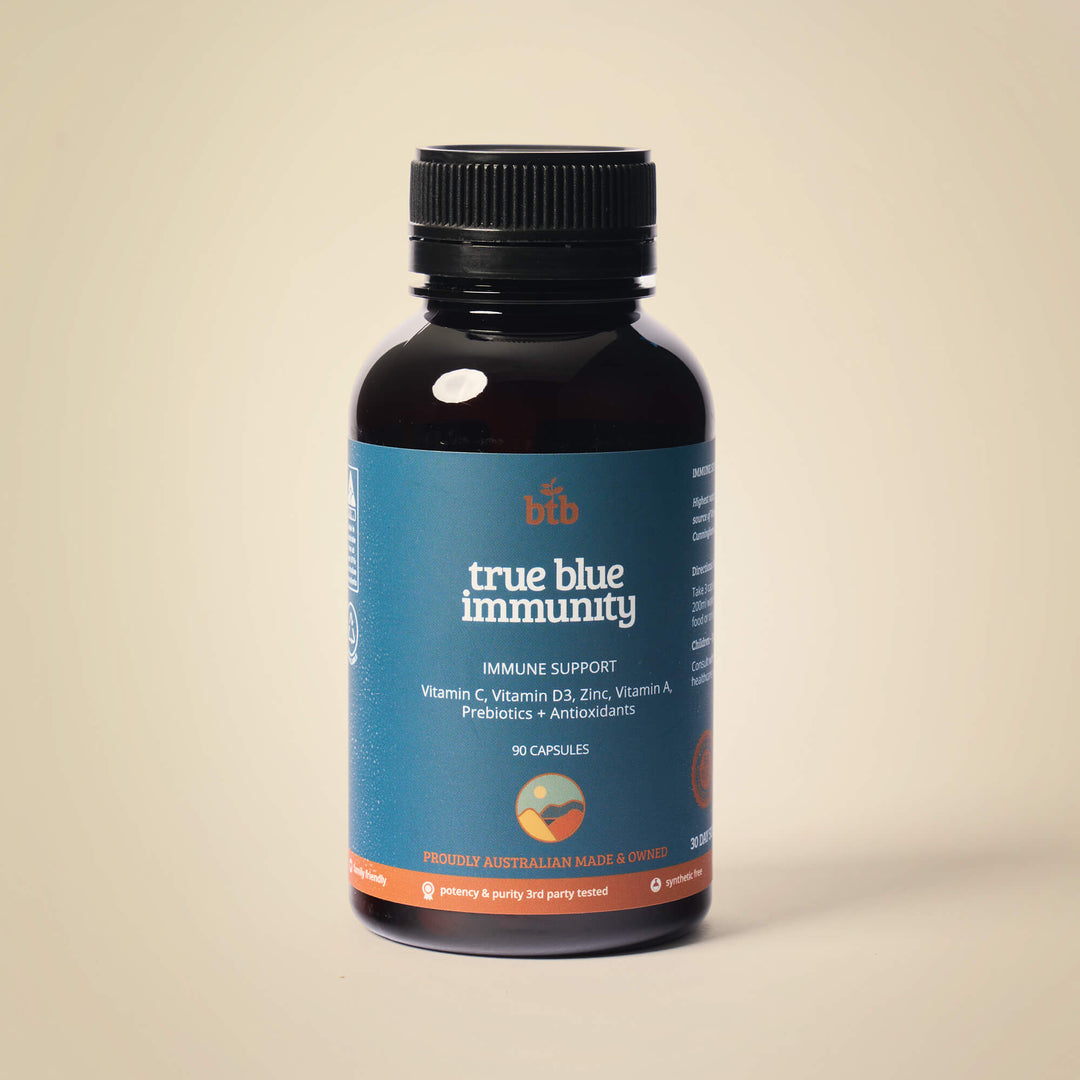 Bush Tucker Blends TRUE BLUE IMMUNITY CAPSULES | Mr Vitamins