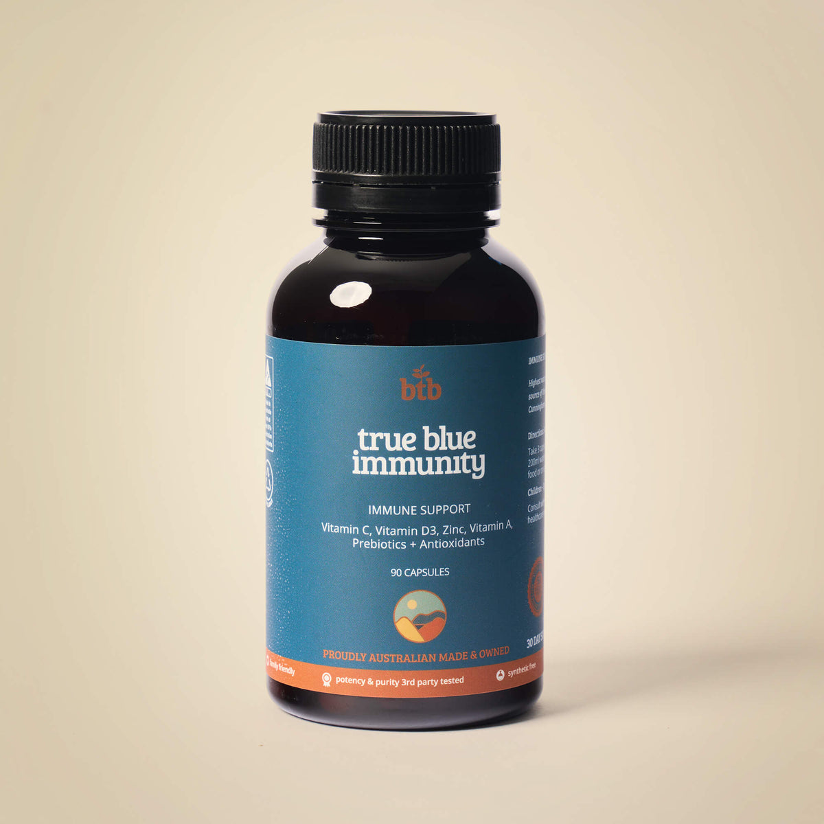 Bush Tucker Blends TRUE BLUE IMMUNITY CAPSULES | Mr Vitamins