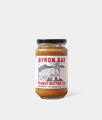 Byron Bay Peanut Butter Co. Peanut Butter - Crunchy (no added salt) | Mr Vitamins