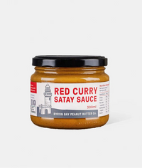 Byron Bay Peanut Butter Co. Satay Sauce - Red Curry | Mr Vitamins