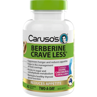 Carusos Berberine Crave Less | Mr Vitamins
