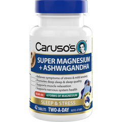 Carusos Super Magnesium + Ashwagandha