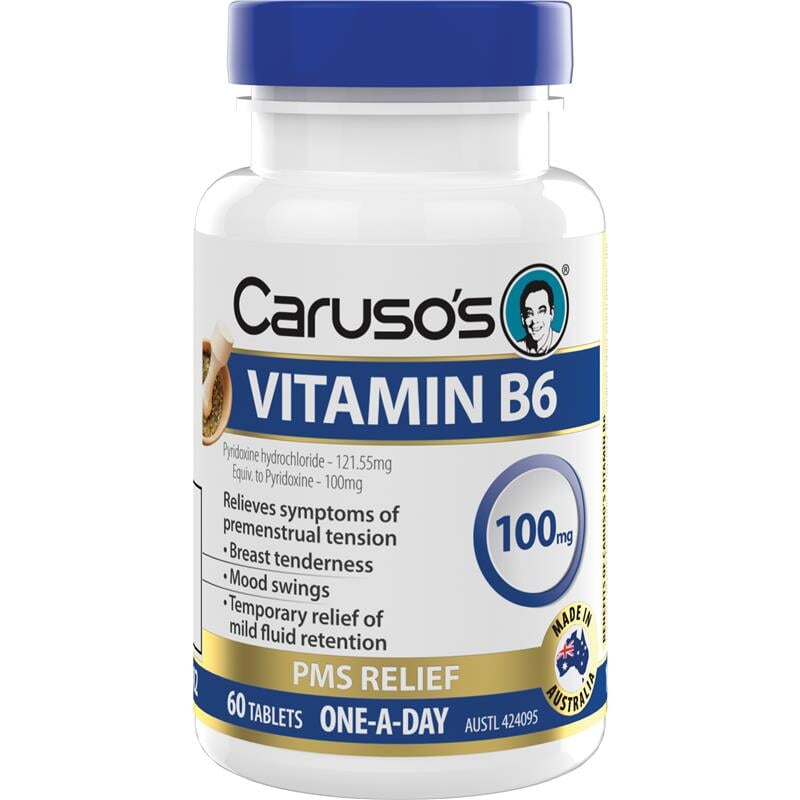 Carusos Vitamin B6 100mg