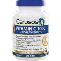 Carusos Vitamin C 1000 + Bioflavanoids | Mr Vitamins