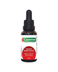 Cayenne Natures Wonder Cayenne Extract with dropper