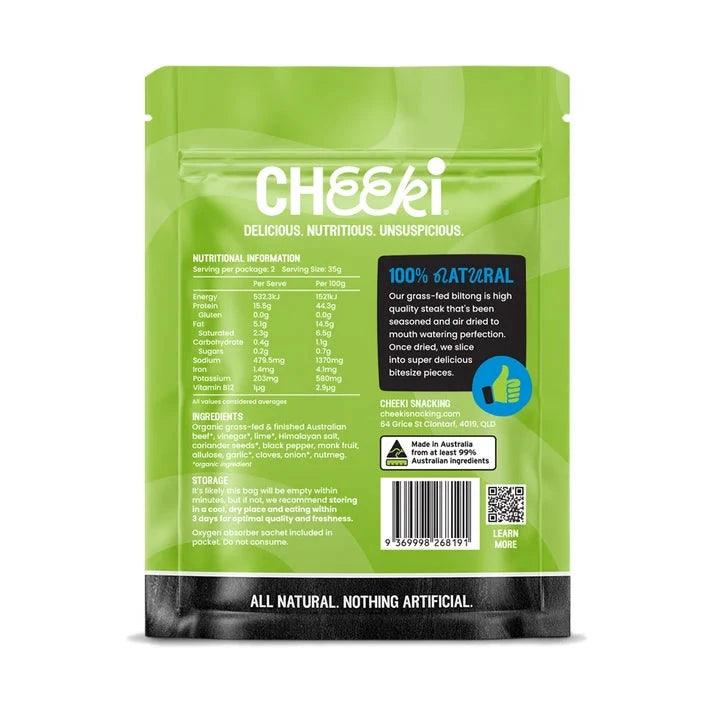 Cheeki Biltong | Mr Vitamins