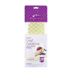 Chefs Choice Gelatine Sheets Halal Silver