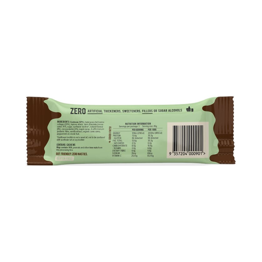 Chief Choc Mint Collagen Bar