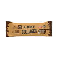 Chief Choc Peanut Butter Collagen Bar | Mr Vitamins