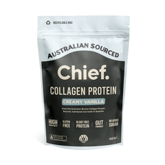 Chief Grass-Fed Collagen Protein Powder - Creamy Vanilla