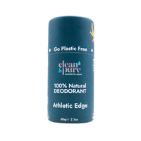 Clean and Pure Athletic Edge Natural Deodorant | Mr Vitamins